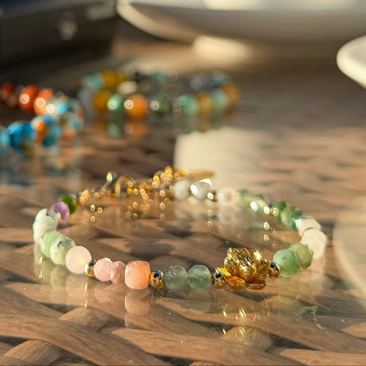 Water Lilies of Monet Bracelet