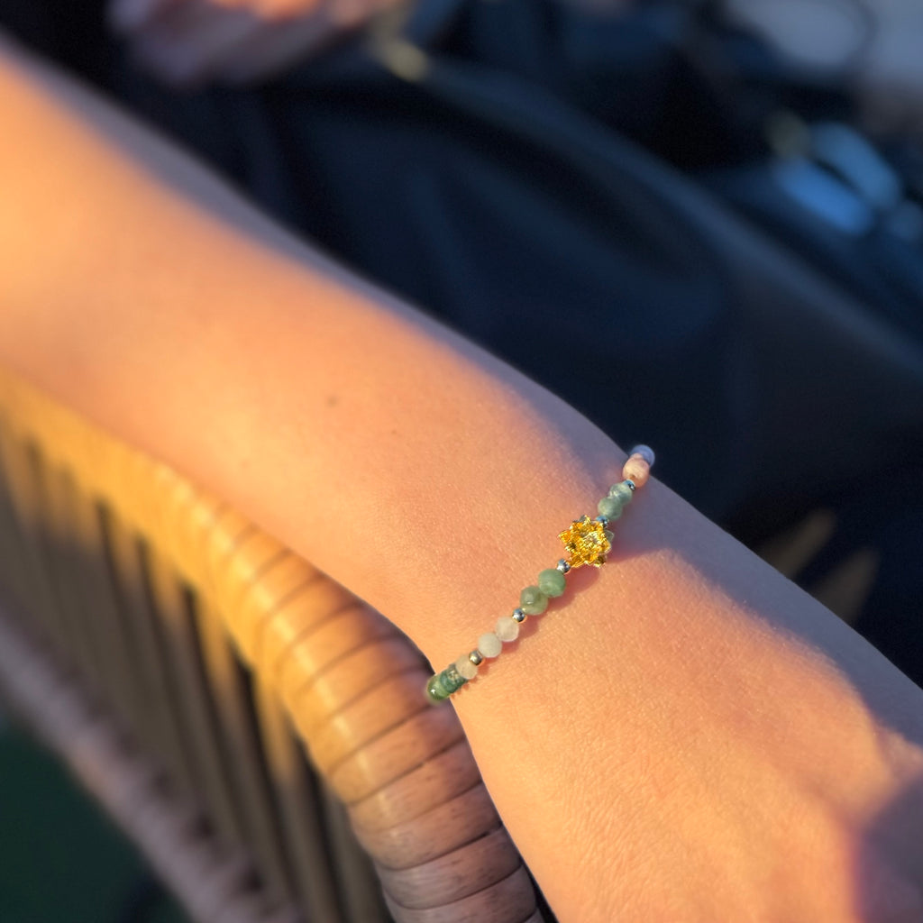 Water Lilies of Monet Bracelet