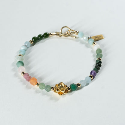 Water Lilies of Monet Bracelet