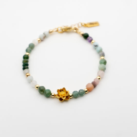 Water Lilies of Monet Bracelet