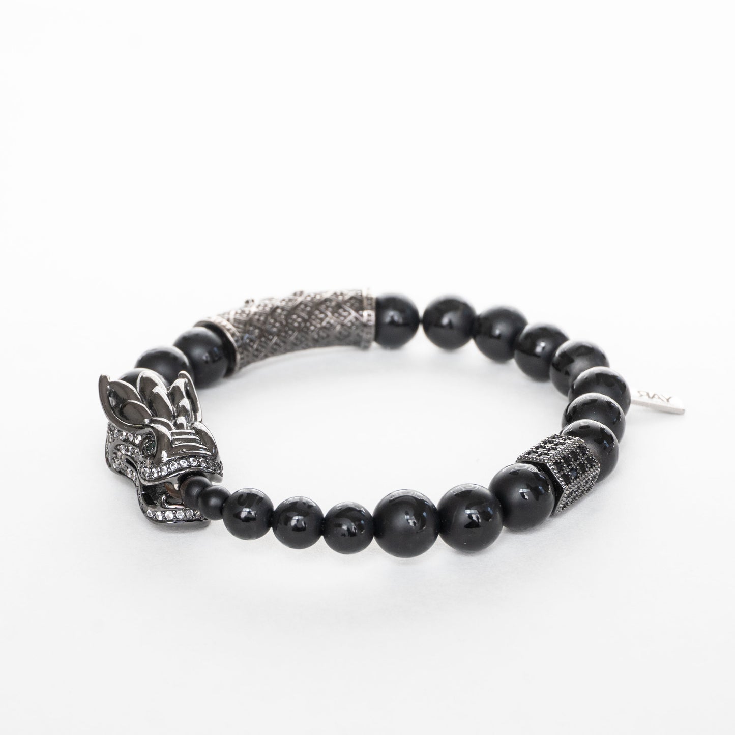 The Black Dragon Bead Bracelet