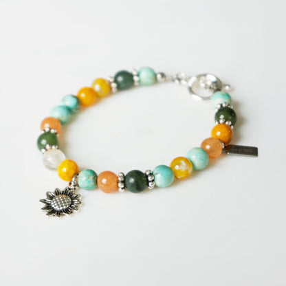 Sunflowers of Van Gogh Bracelet